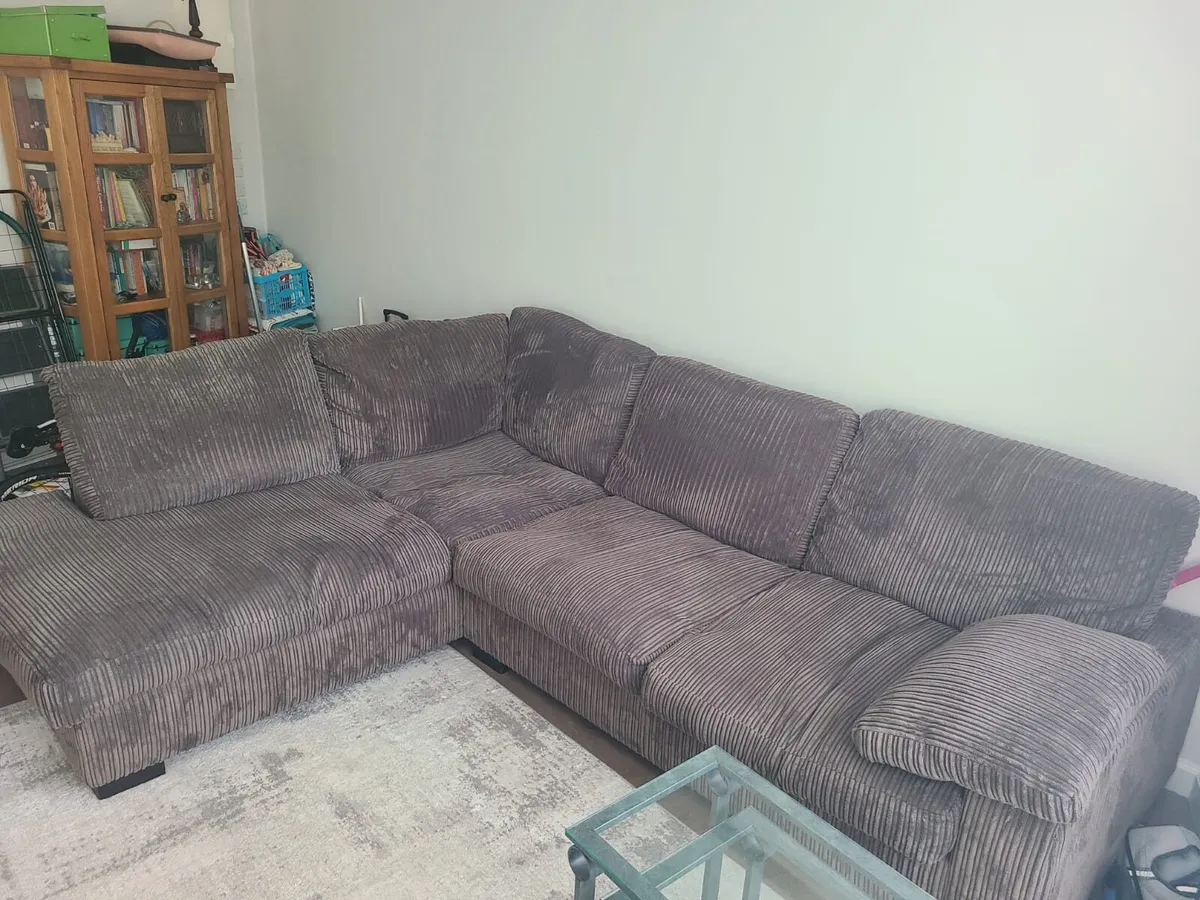 Large L-Shape Corner Sofa – Very Comfortable - Image 4