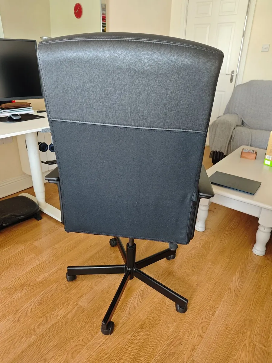 IKEA Black Office Chair - Image 3