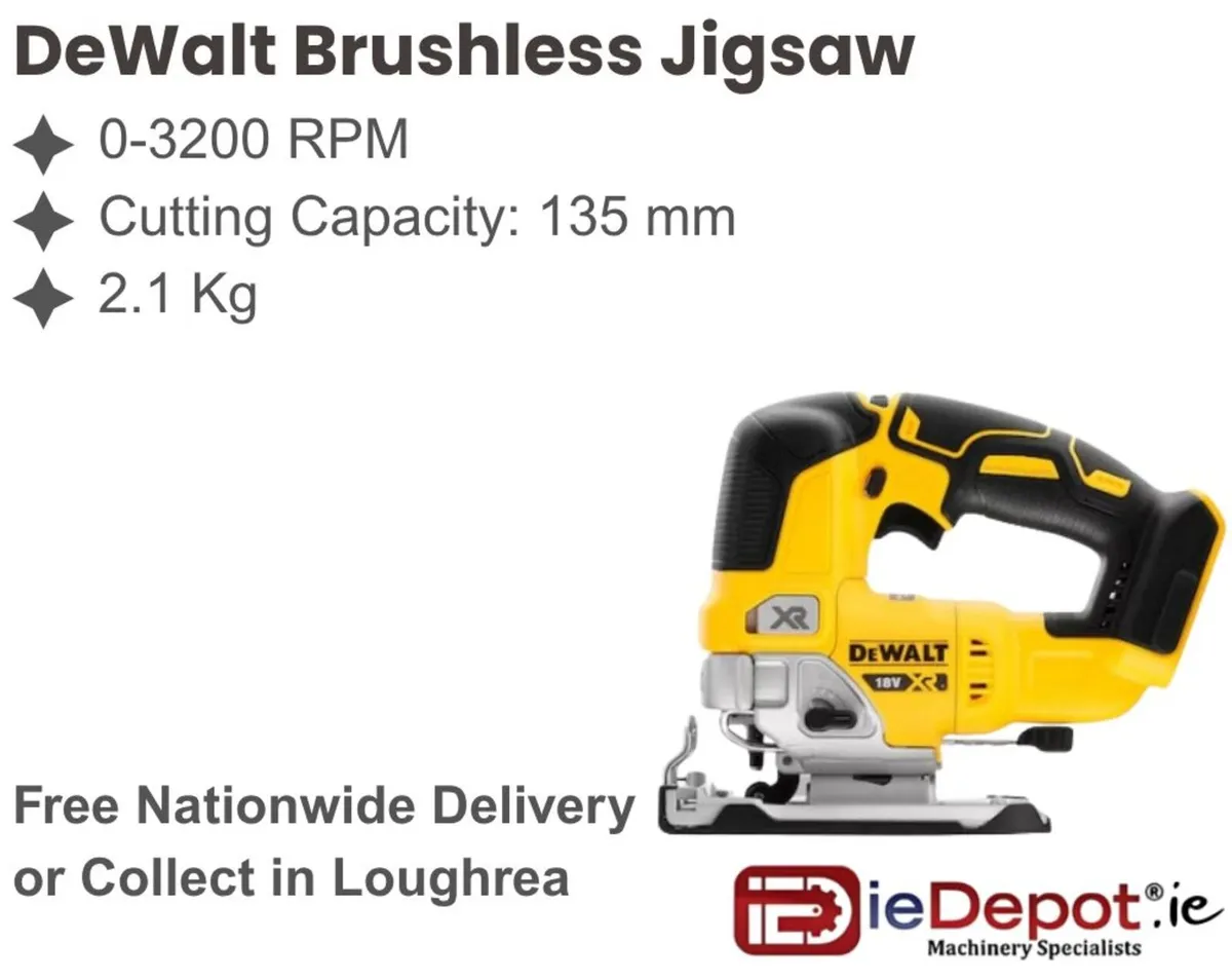 DeWalt 18V XR Brushless Jigsaw