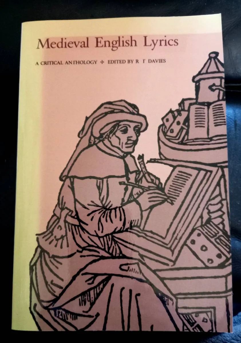 Medieval English Lyrics A Critical Anthology Book