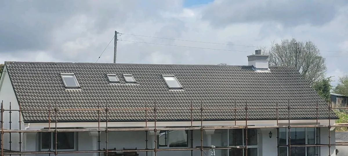 Brown Roof Tiles & Velux Windows