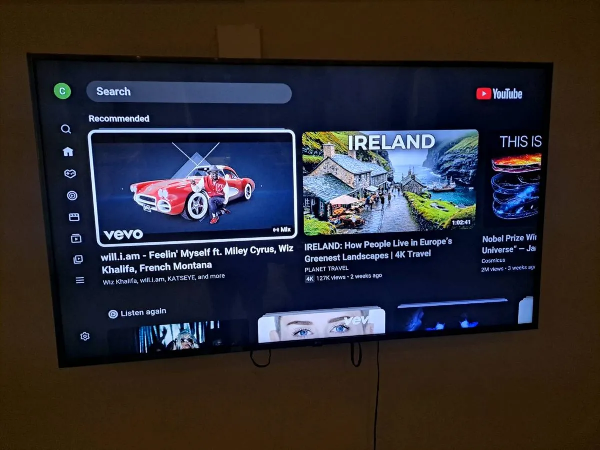 65" LG smart tv