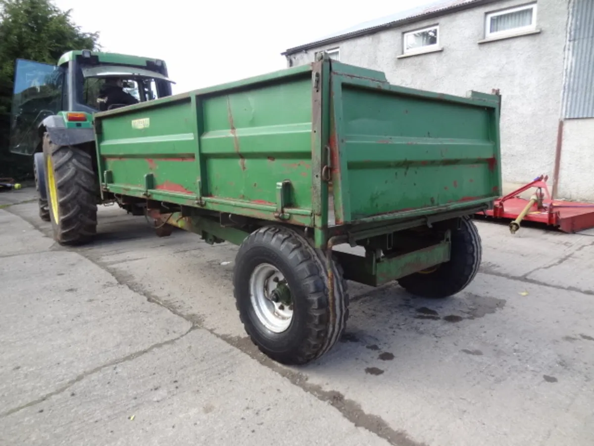Dropside Tipping Trailer 11FT X 6FT6 - Image 3