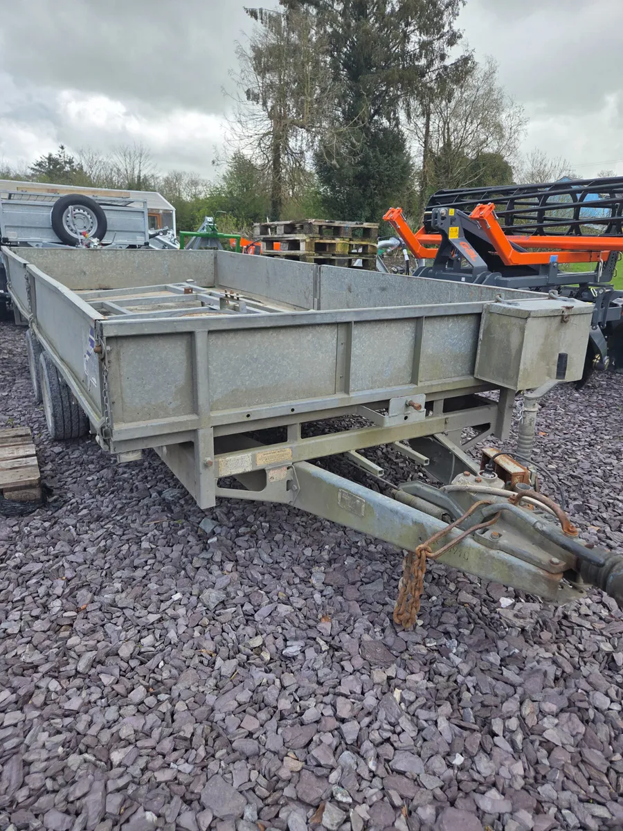 Ivor Williams 14ft Twin Axle Trailer - Image 1