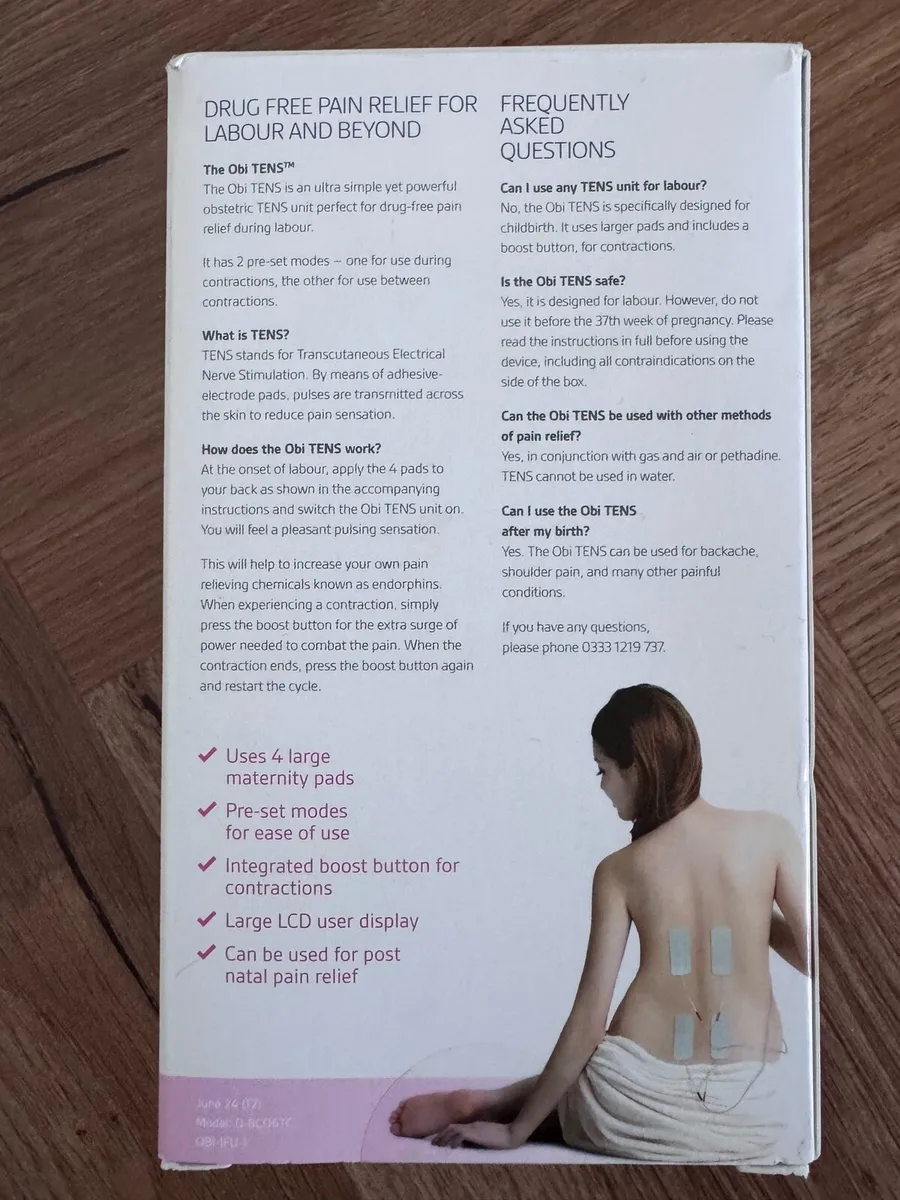 NEW Tens machine - labour pain relief - Image 2