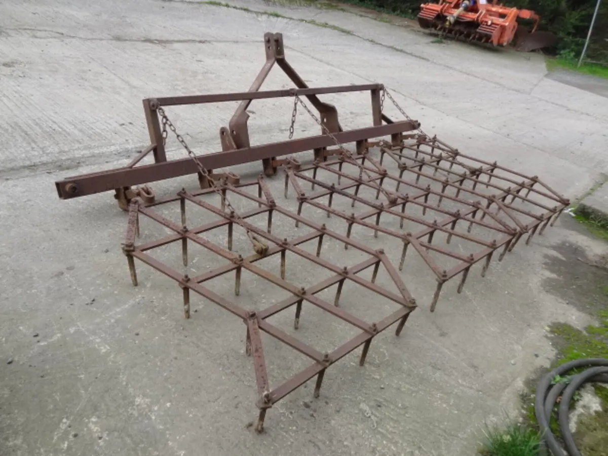 Parmiter 3 Section Mounted Pin Harrow - Image 4