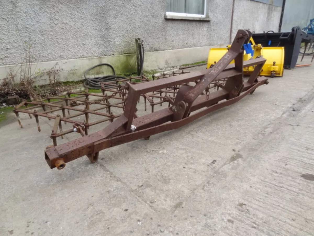 Parmiter 3 Section Mounted Pin Harrow - Image 2
