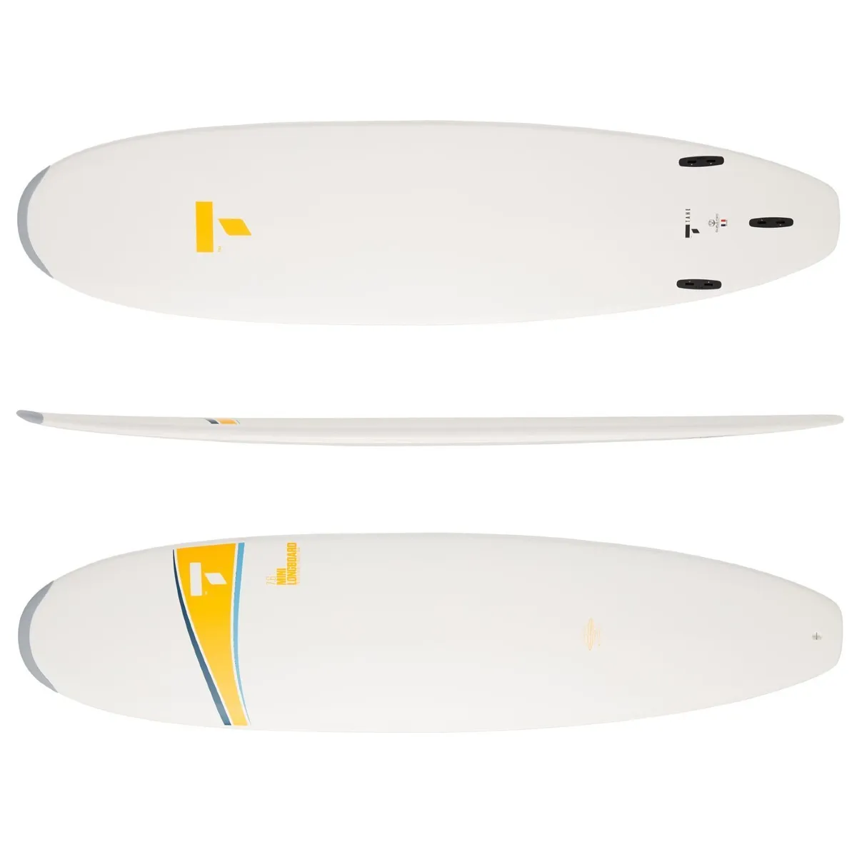 New 7’6″ Bic Tahe Surfboard inc leash, fins, wax - Image 1