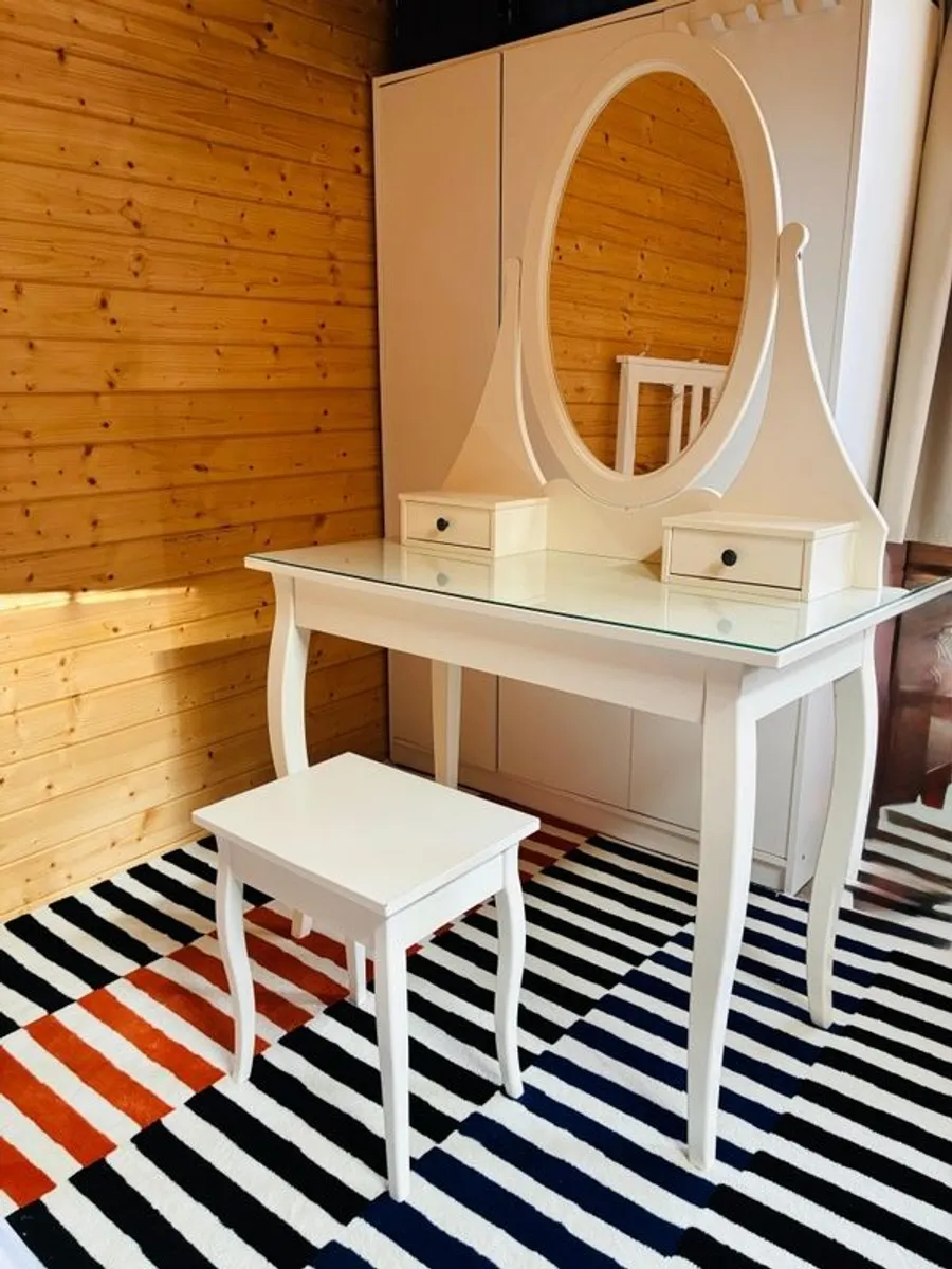 Dressing Table & Chair - Image 2