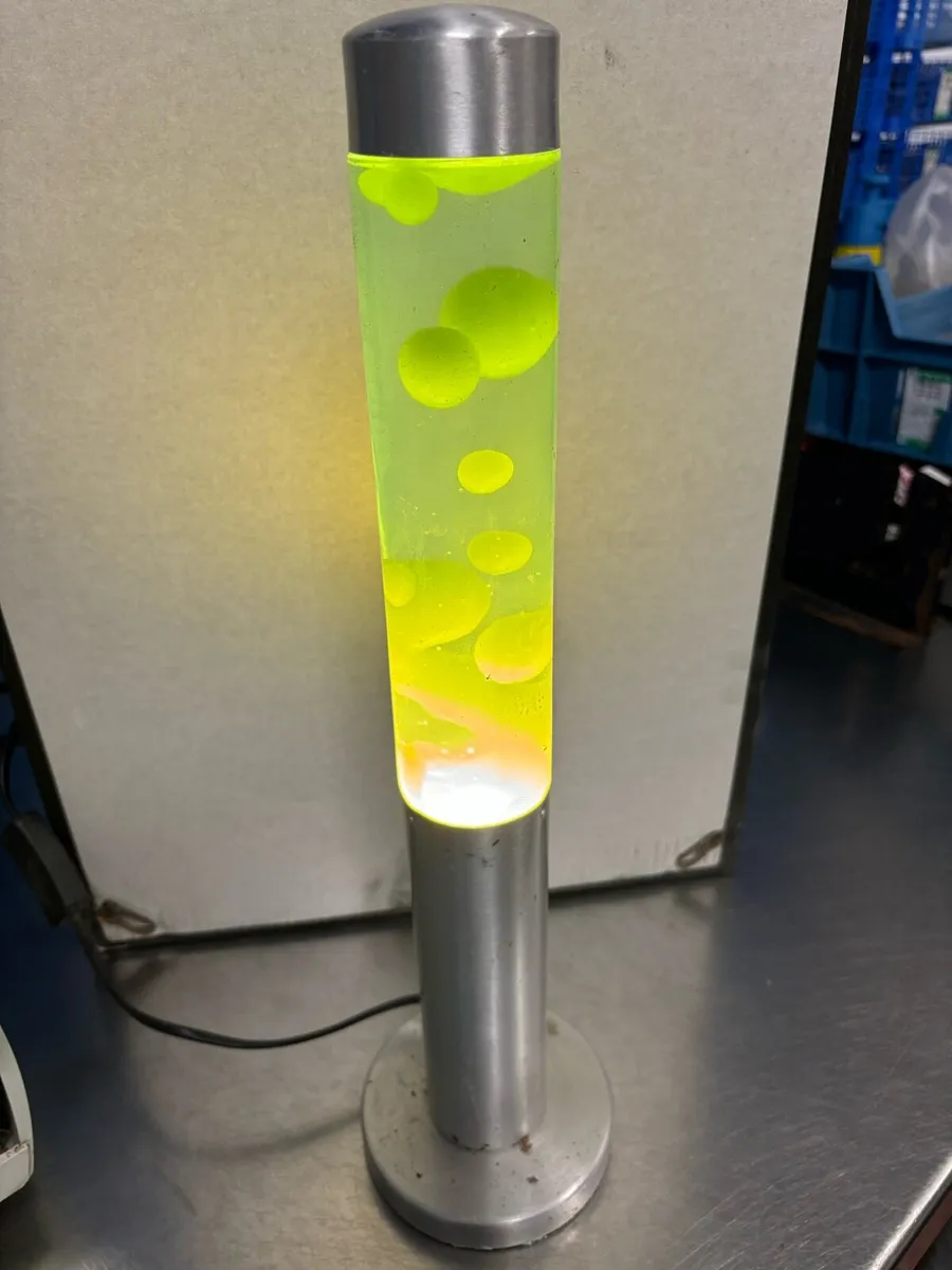 Lava lamp stainless steel - Image 1