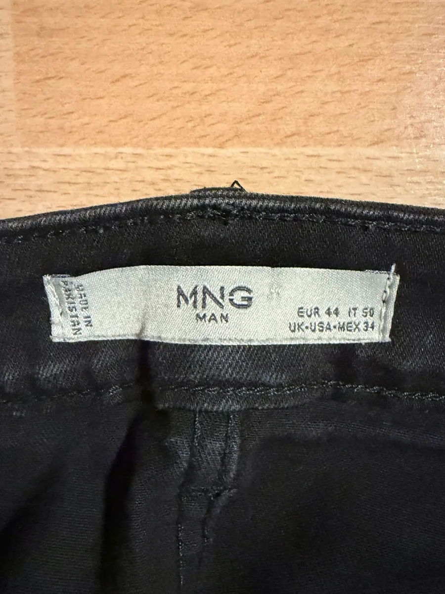 Black Jeans from Mango Size 44 - Image 3