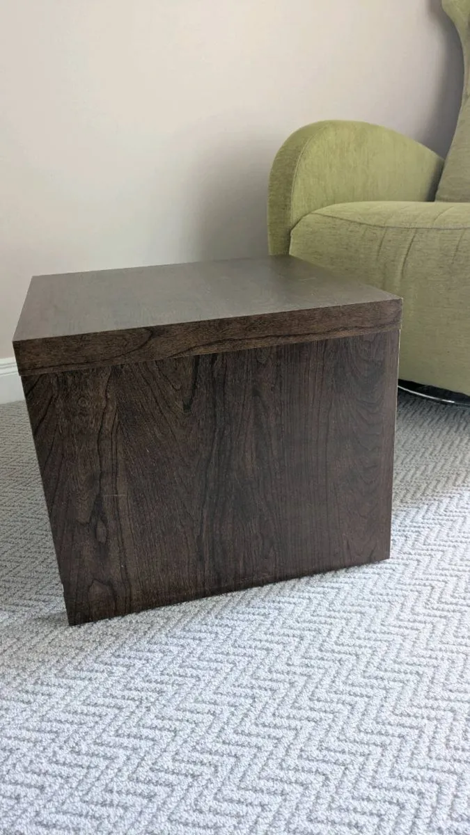 Walnut coffee table - Image 4