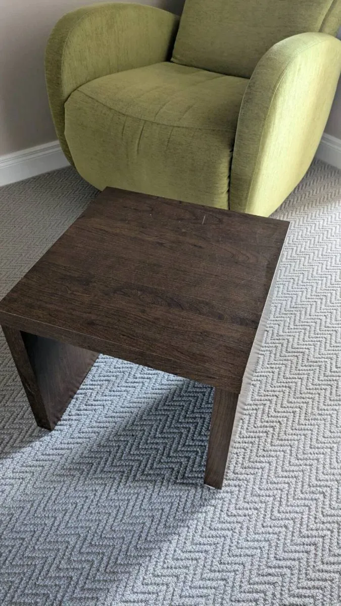 Walnut coffee table - Image 3