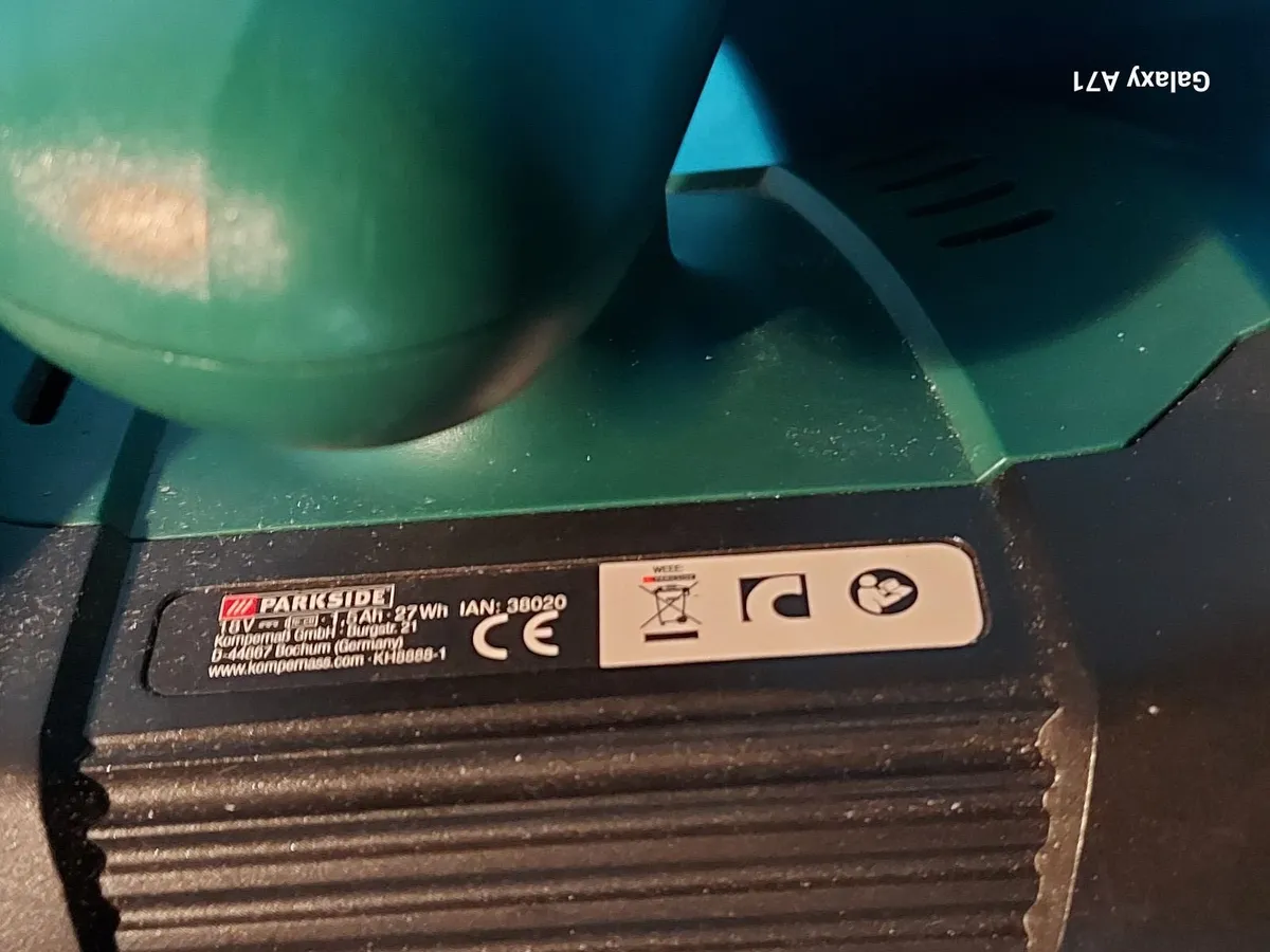 Parkside Battery Operated Car Polisher in excellen - Image 4