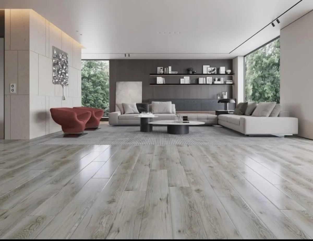Laminate flooring 12mm high gloss