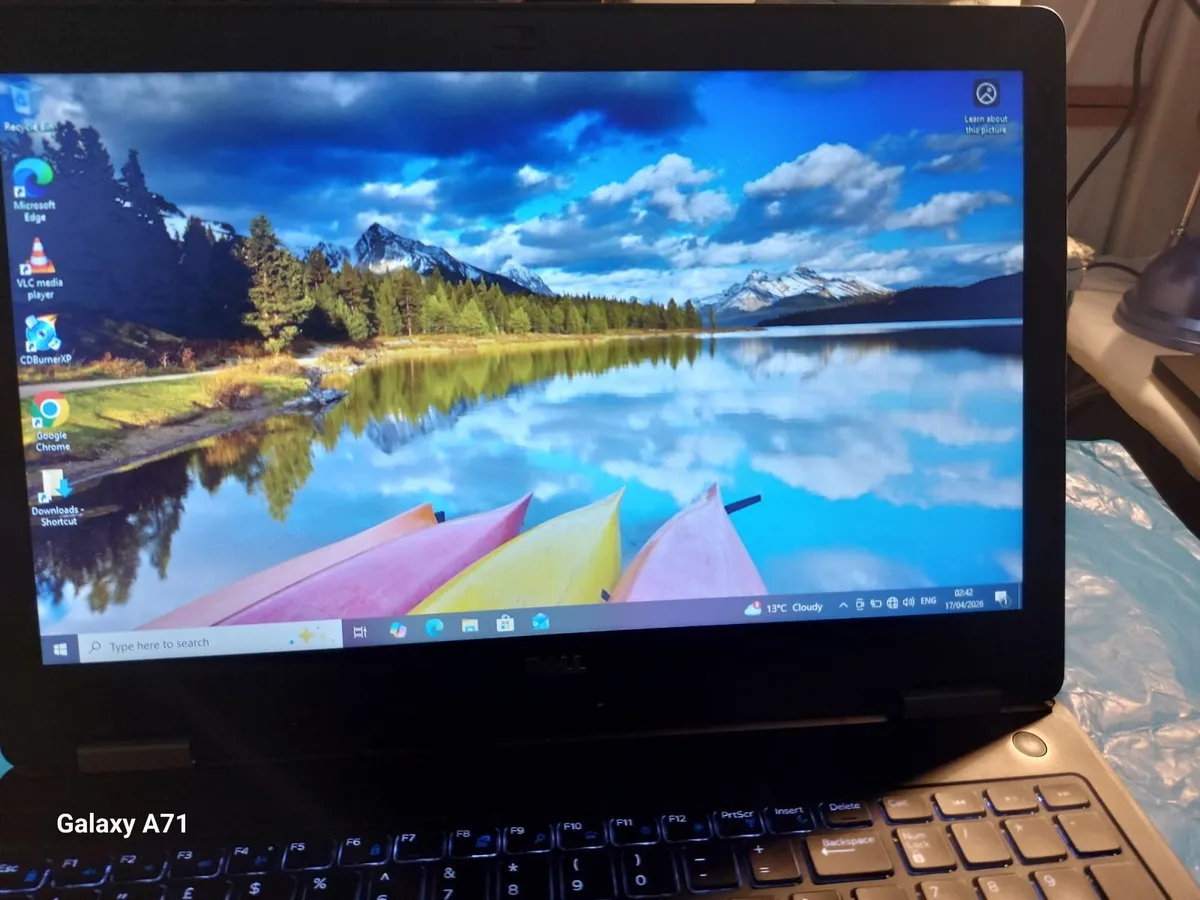 Dell Latitude E5570, 8GB Ram, 500GB SSD, Wins 10 P - Image 1