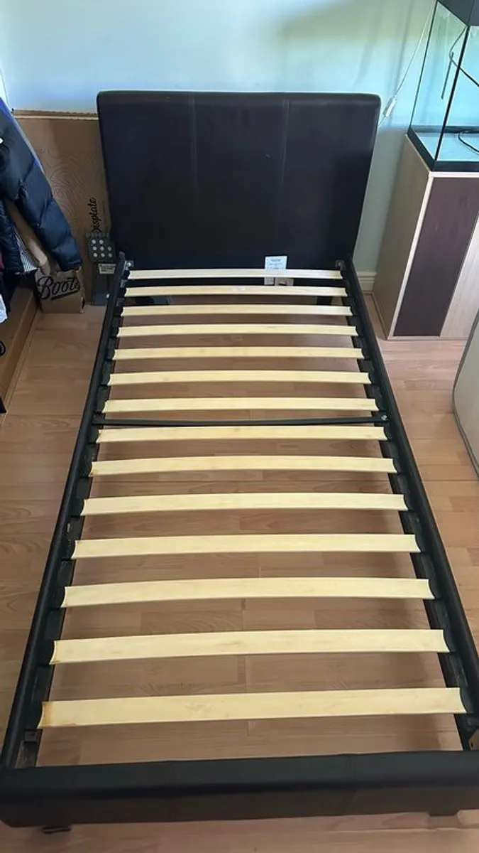 Single Bed Frame + Mattress - Image 2