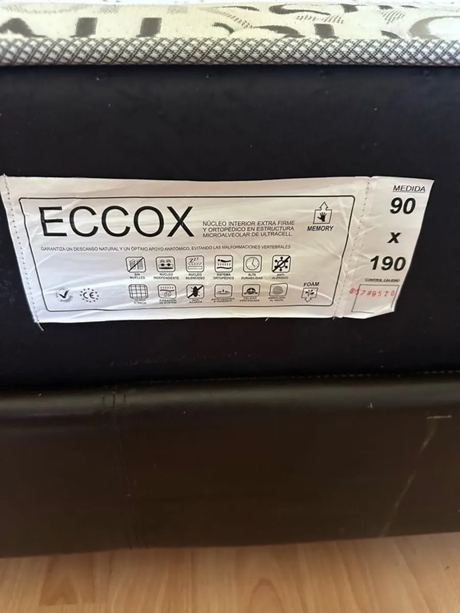 Single Bed Frame + Mattress - Image 4