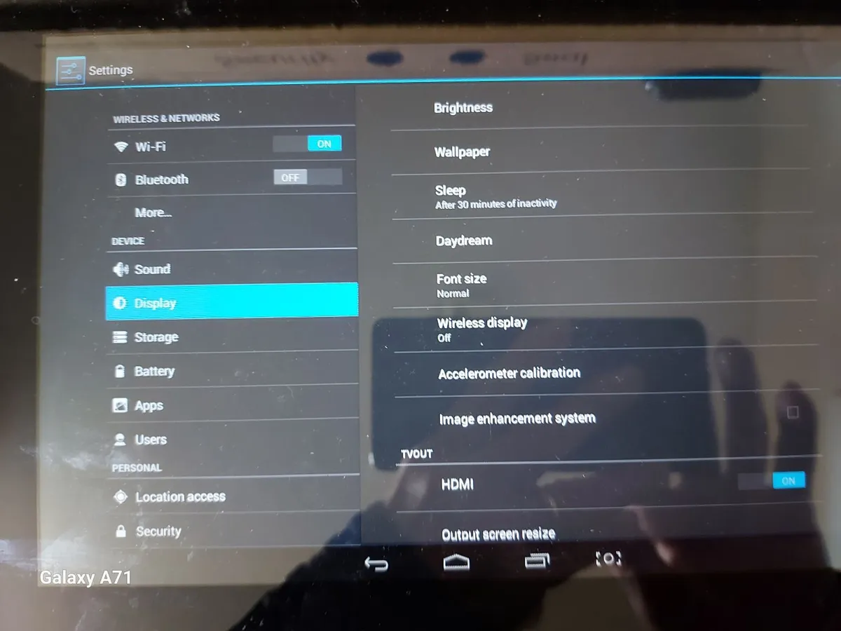 HANNSPREE Hannspad 10.1 inch Tablet, Model HSG1279 - Image 2