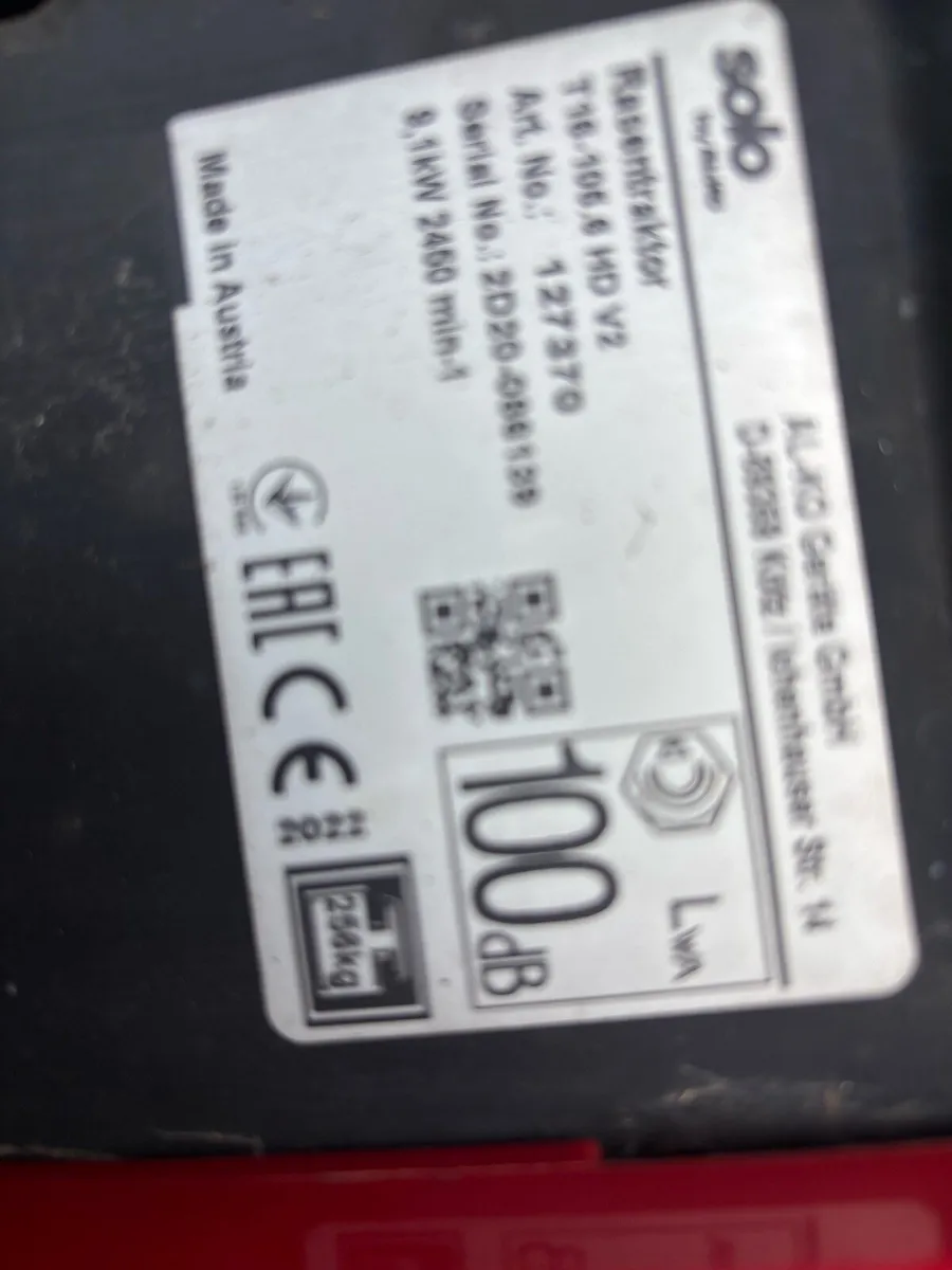 Solo alko ride on mower - Image 4