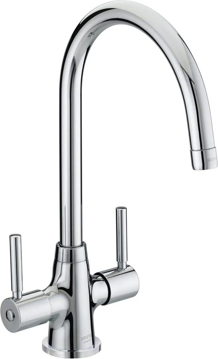 Monza Kitchen Tap - swivel spout two lever - Image 1