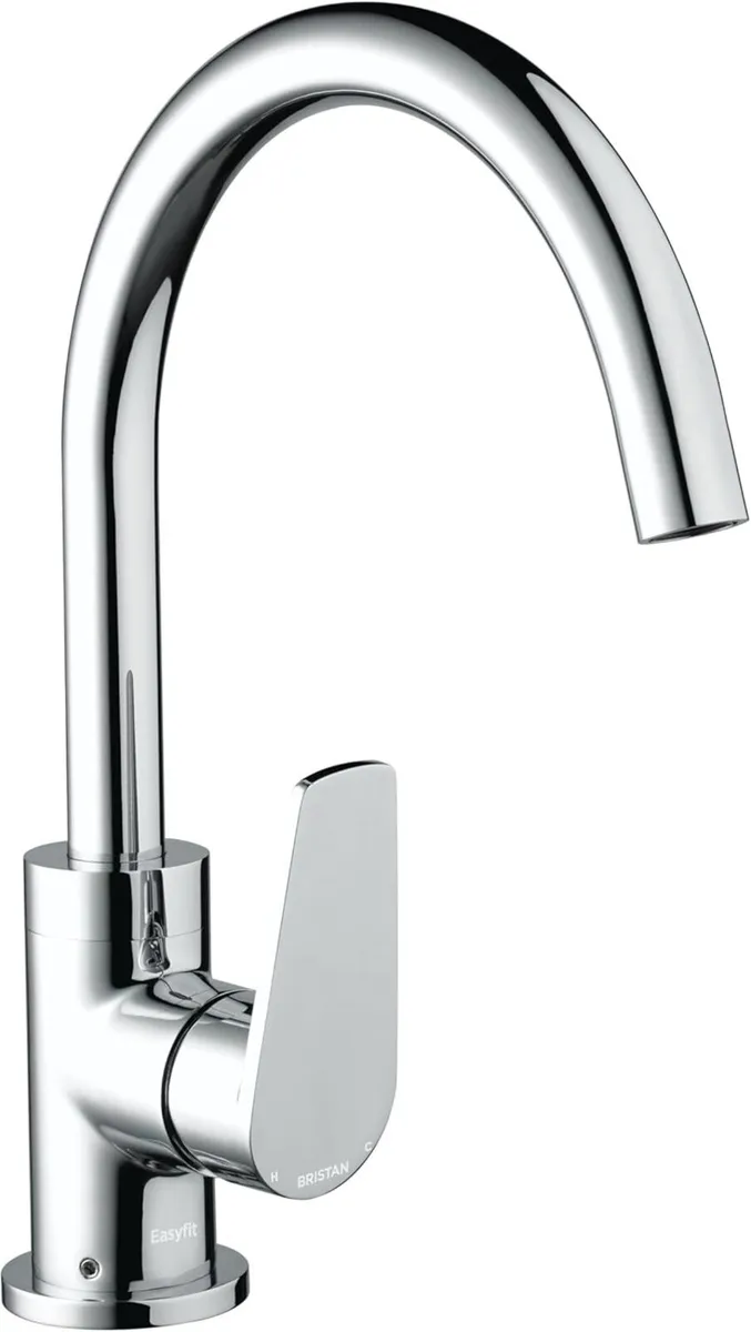 Raspberry Kitchen Tap - swivel spout single lever - Image 1
