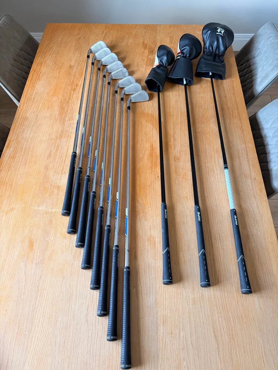 Golf Clubs - Callaway Irons & Rife Woods - Image 1