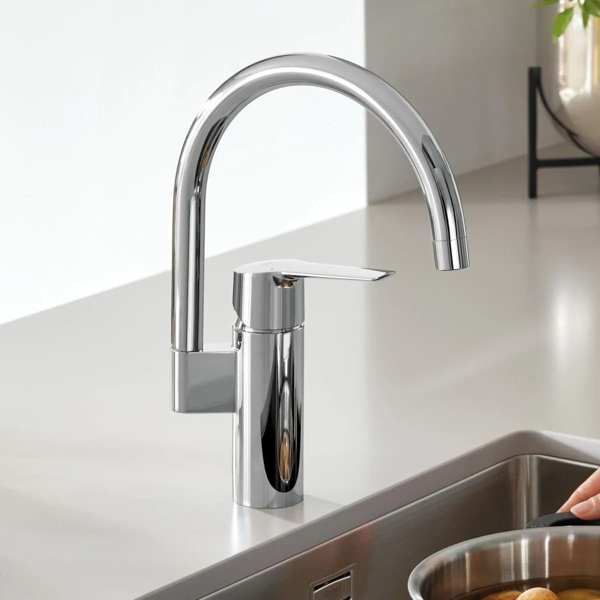 QUICKFIX Start – Kitchen Sink 1 Lever Mixer Tap - Image 2