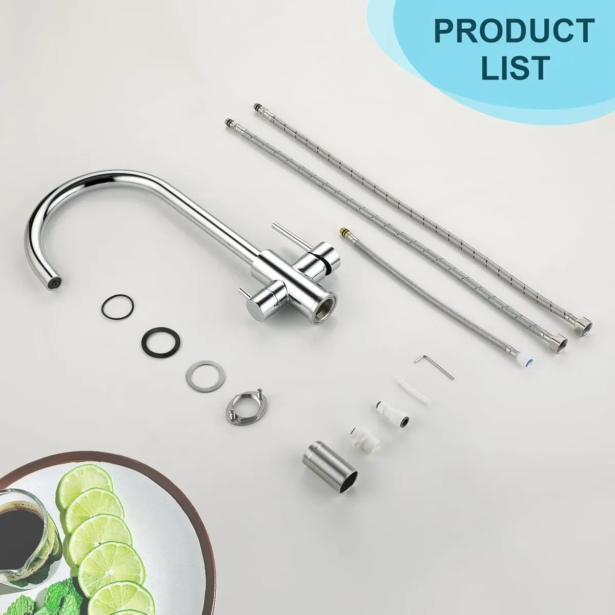 3 in 1 Kitchen Tap with Drinking Filtered Water - Image 3