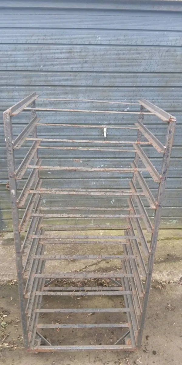 Steel Shelving Trolley for Sale - Image 1