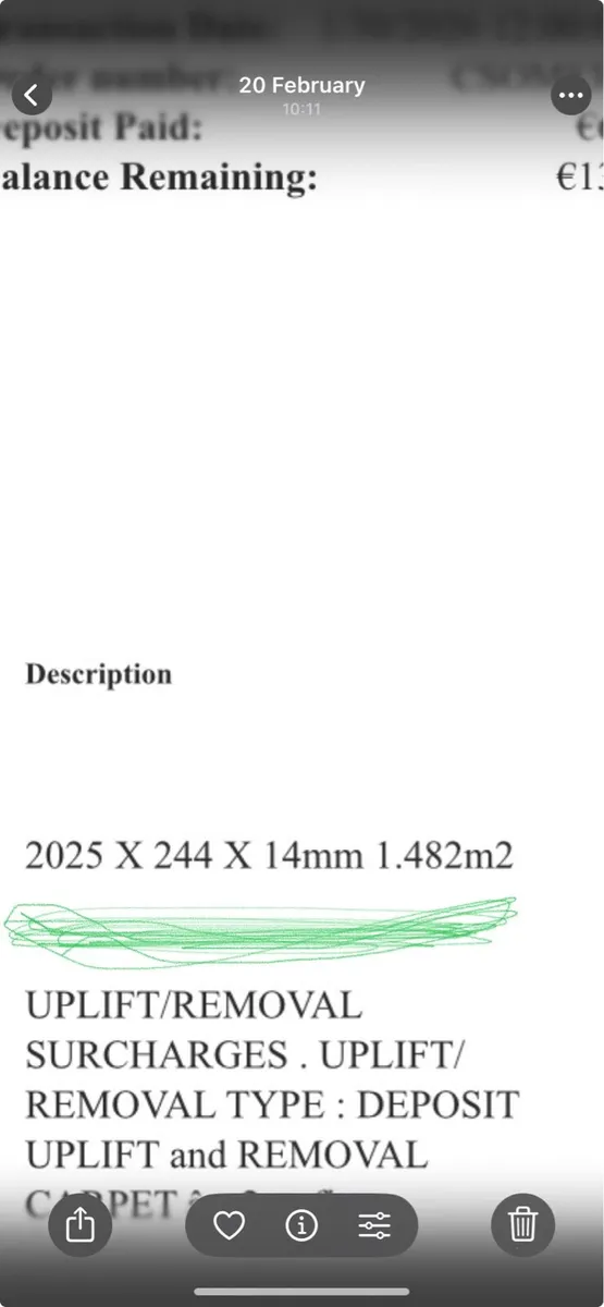 Laminate floorboards . Free . - Image 4