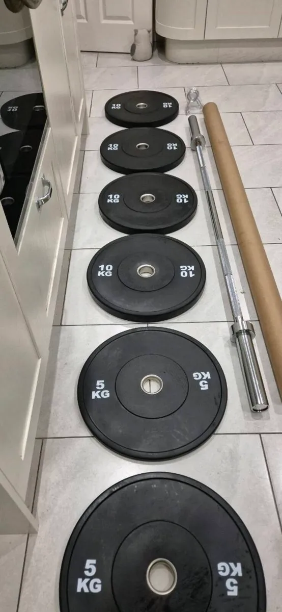 Vmbrand new olympic bumper weight lifting set B - Image 3