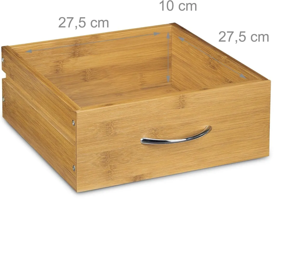 ALFRED L Bamboo Kitchen Cart w/Black Marble - Image 4