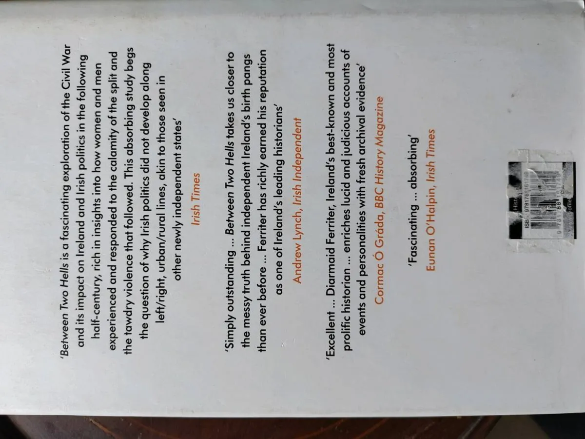 Between Two Hells: the Irish Civil War by Diarmaid - Image 2