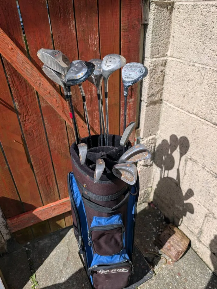 left handed Golf clubs not full set - Image 1