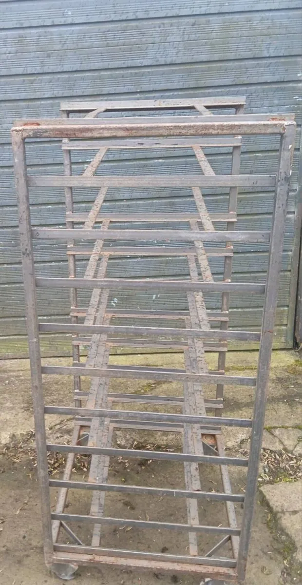 Steel Shelving Trolley for Sale - Image 2