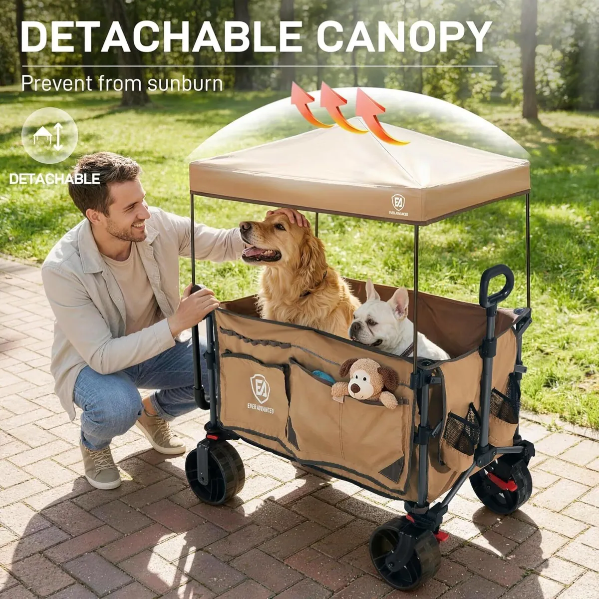 225L Festival Trolley on Wheels with Removable - Image 3