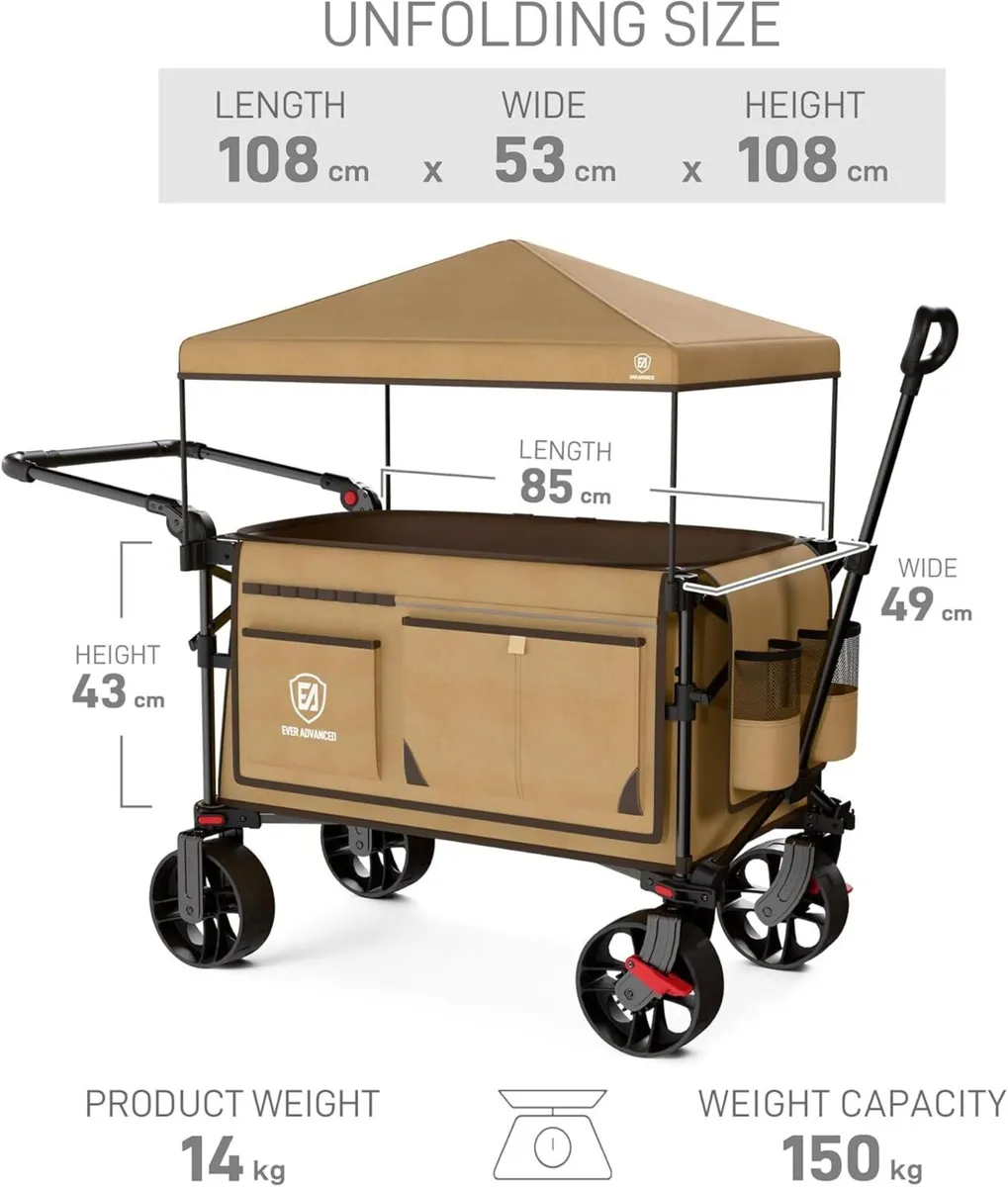 225L Festival Trolley on Wheels with Removable - Image 2