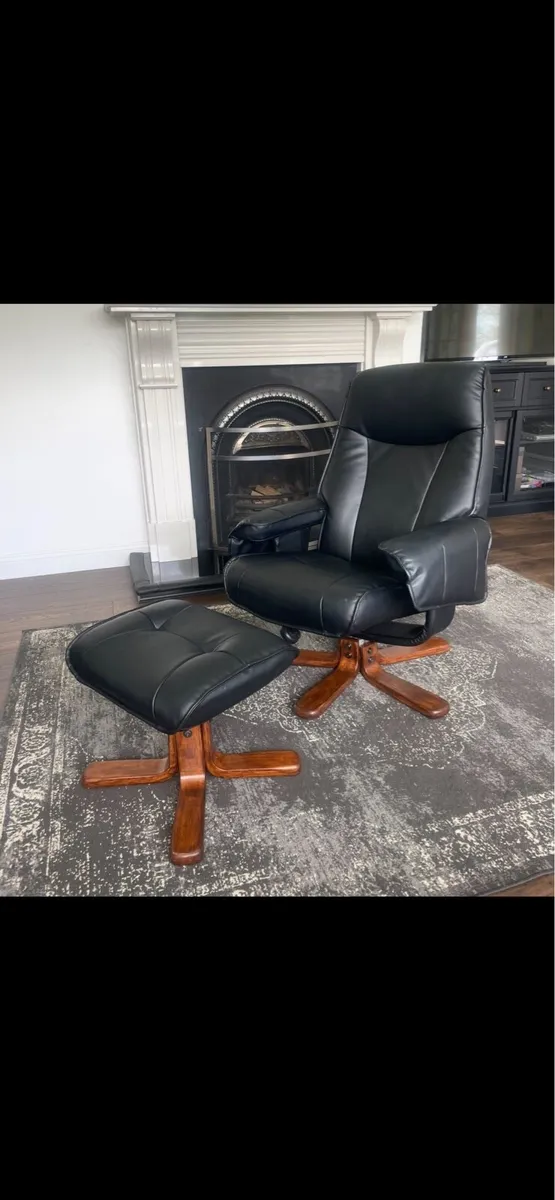 Reclining Swivel Chair - Image 1