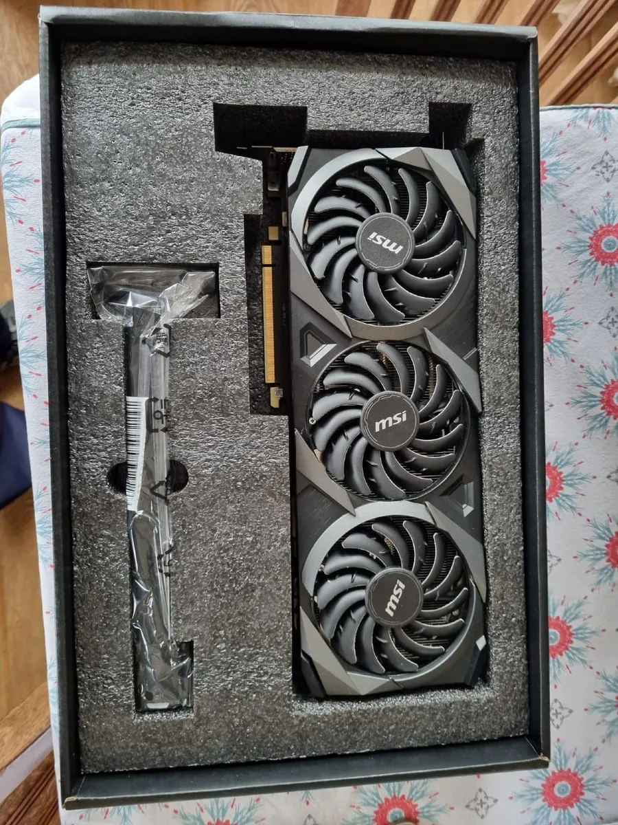 MSI RTX 3080 Ti Ventus 3X 12GB OC – Box Included - Image 2