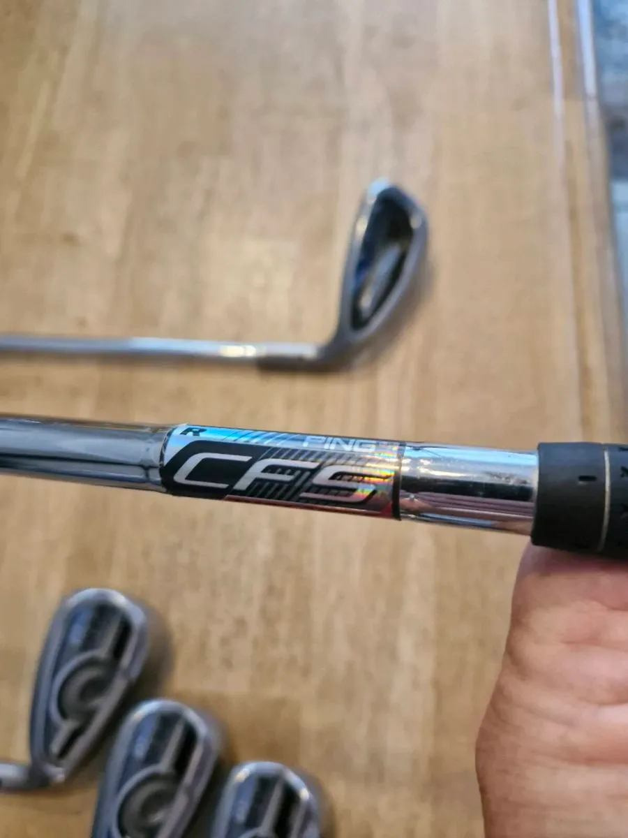 Ping black dot good condition irons - Image 3