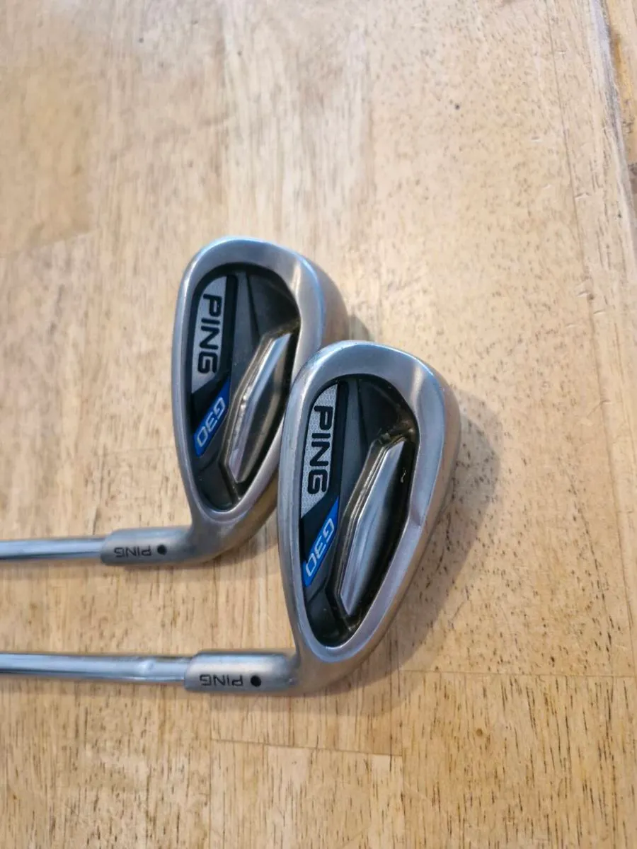 Ping black dot good condition irons - Image 4