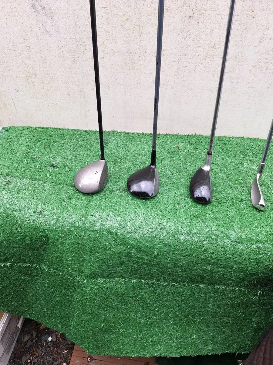 Golf clubs, full set and bag - Image 2