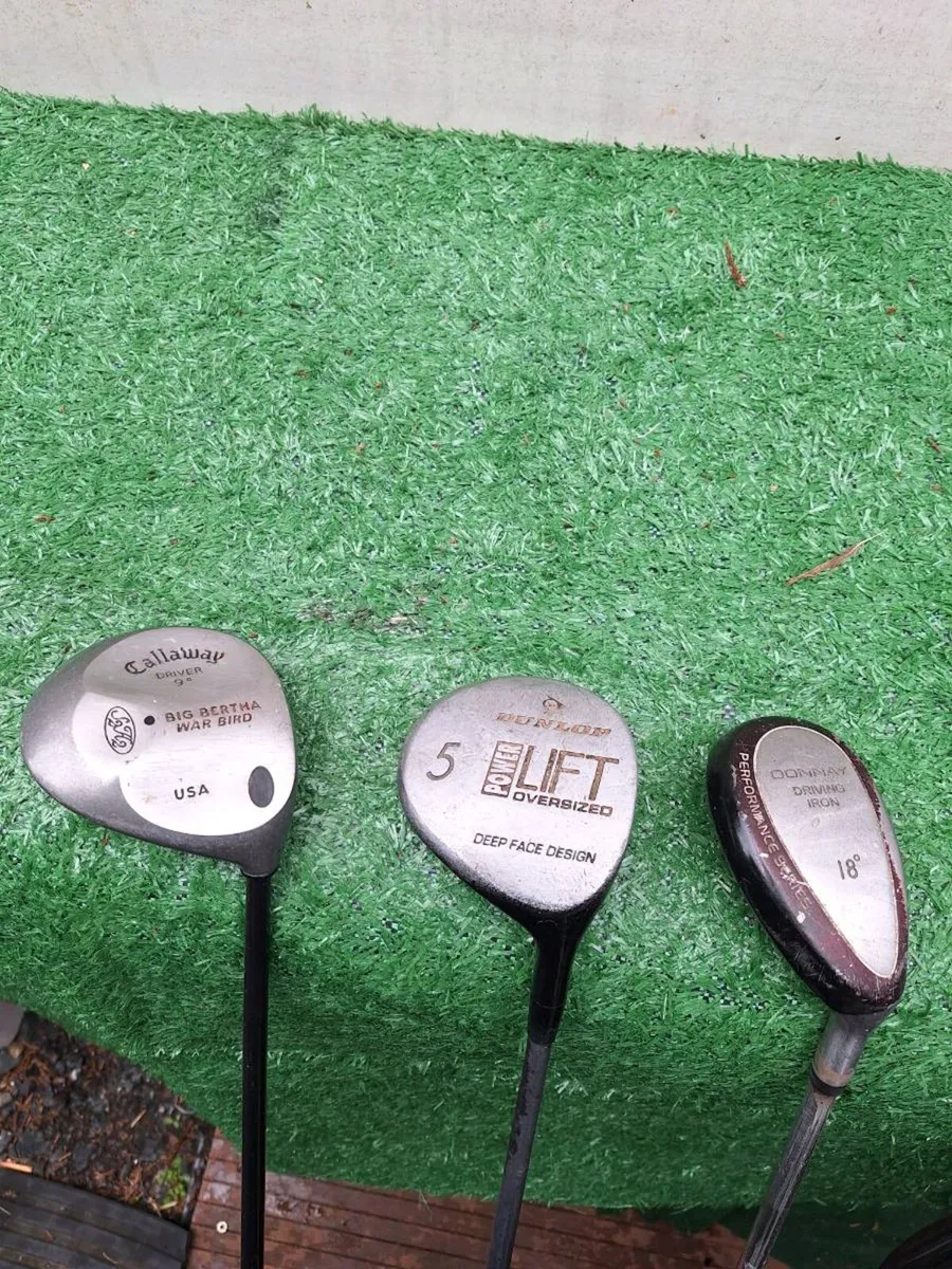 Golf clubs, full set and bag - Image 3