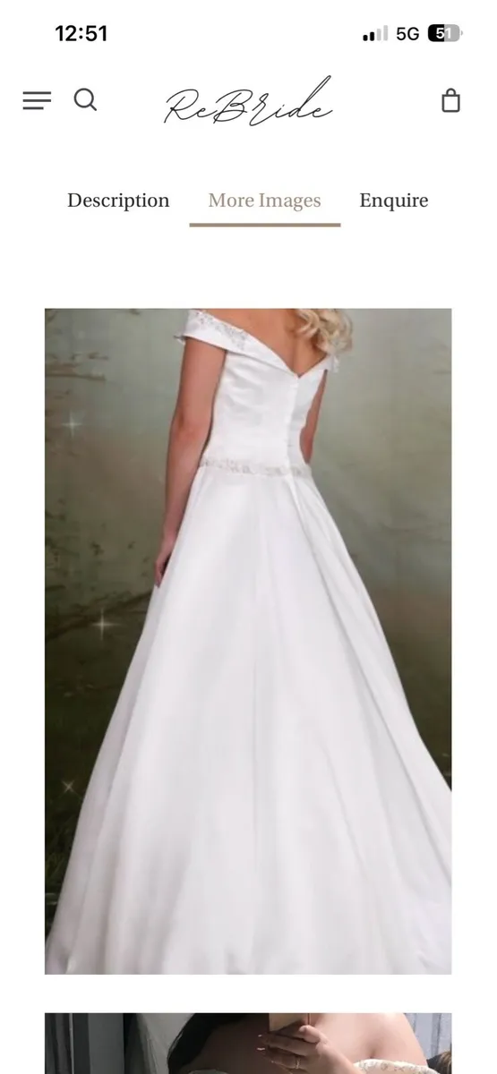 Emma Bridal Wedding Dress - Image 3