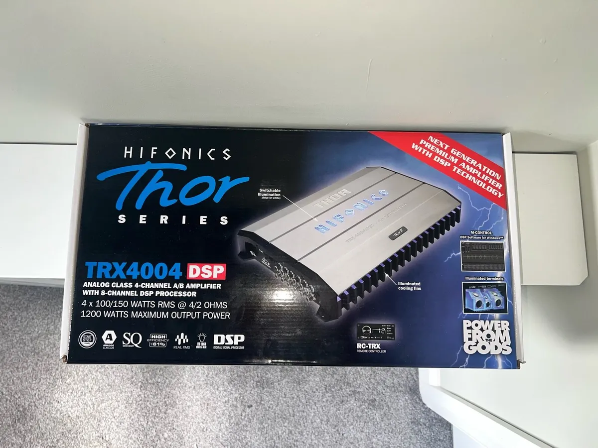 Hifonics Thor 4004 DSP Car Amplifier - Image 1