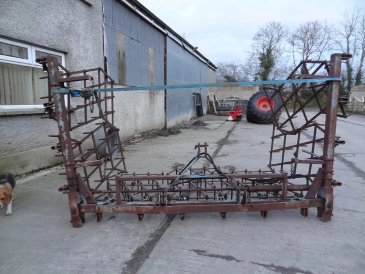 Parmiter Mounted Pin Harrow, Hydraulic Folding - Image 2