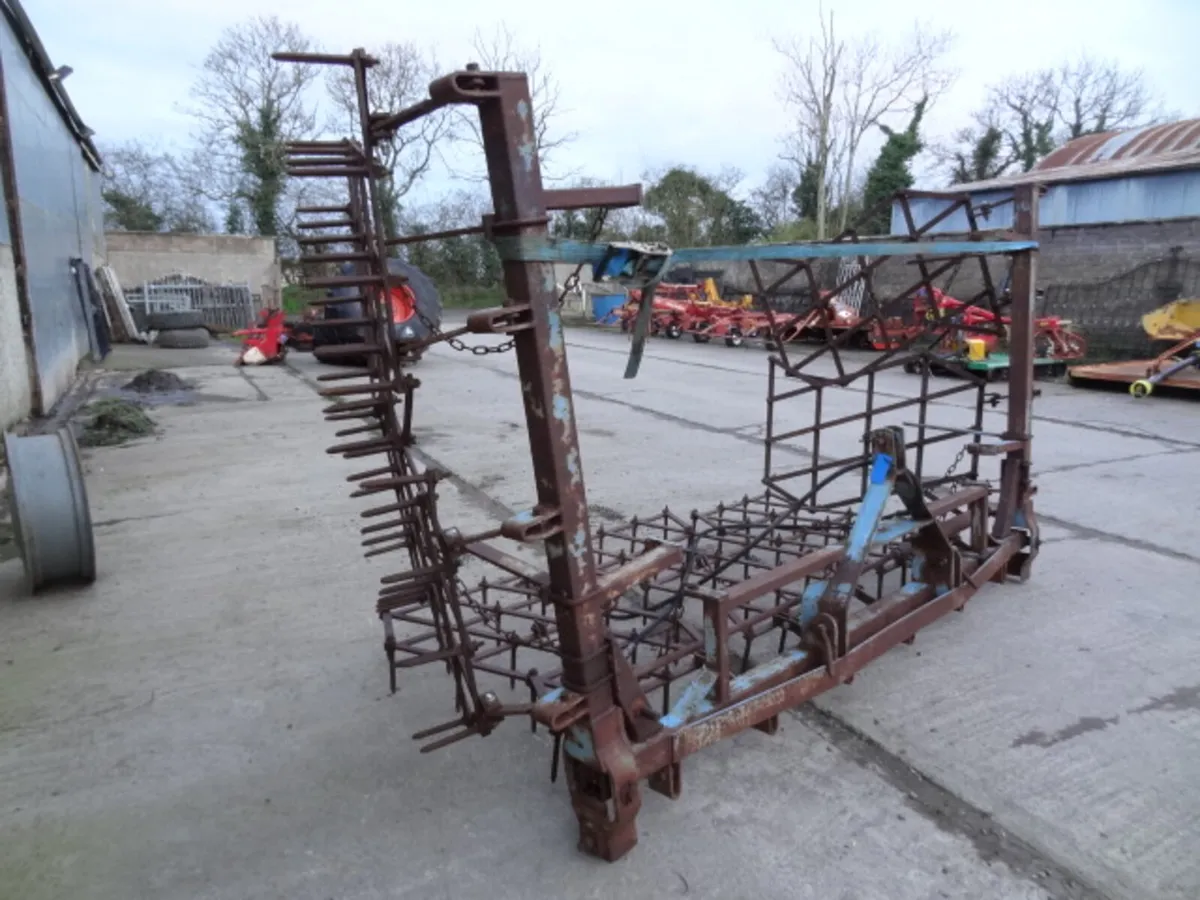 Parmiter Mounted Pin Harrow, Hydraulic Folding - Image 1
