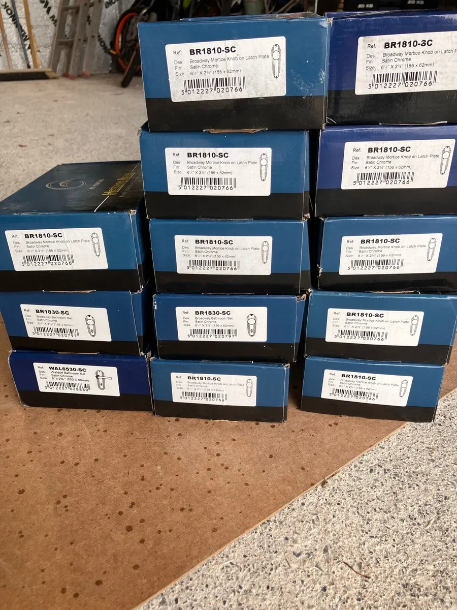 Art Deco internal door knobs. Heritage Brass - Image 1