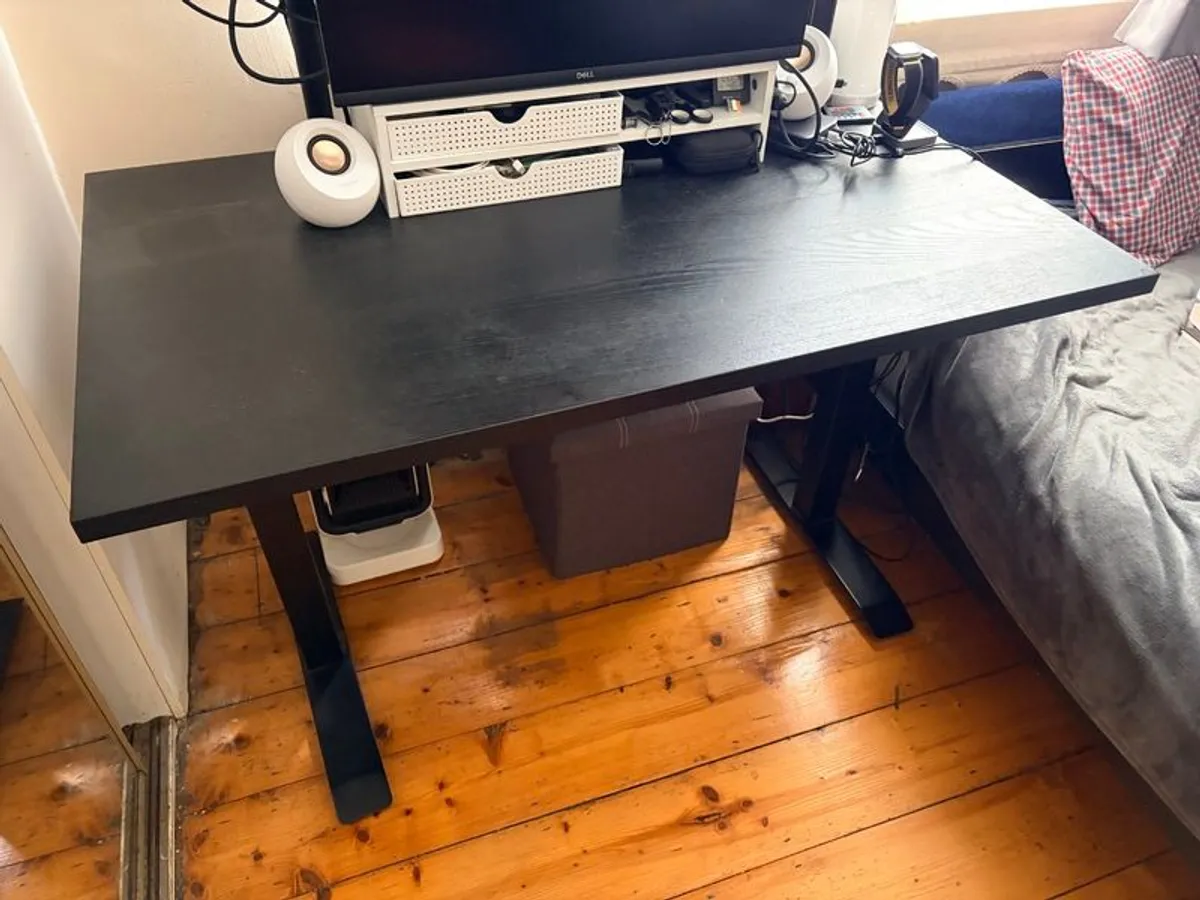 Standing Desk and ergonomic chair - Image 1